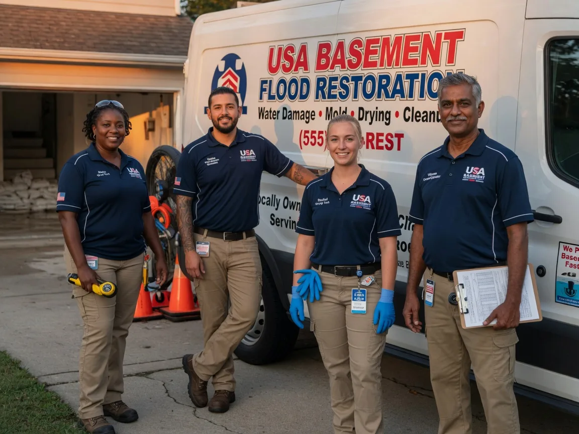 Basement Flood Cleanup company in Hoopa, CA